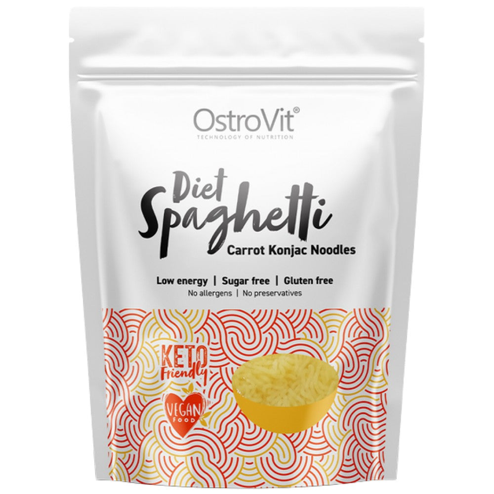 Διατροφή Spaghetti + Carrot/Keto φιλικό προς τα ζυμαρικά Konjac 400 γραμμάρια