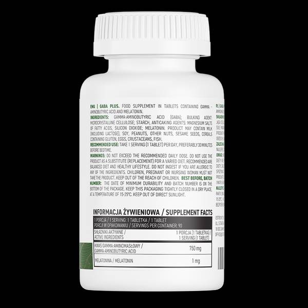 GABA 750 mg συν 90 δισκία