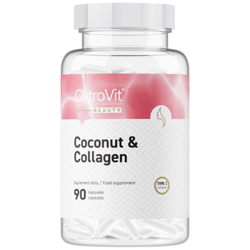 Καρύδα & κολλαγόνο | Marine Collagen with MCT - 90 capsules