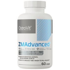 ZMAdvanced Caps | DAA, Ashwagandha and Melatonin 60 capsules - Nutra Best Europe