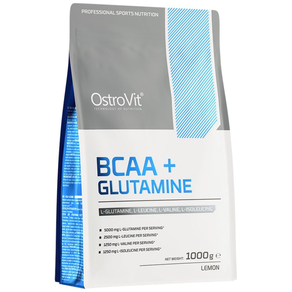 BCAA + σκόνη γλουταμίνης - 200 γραμμάρια