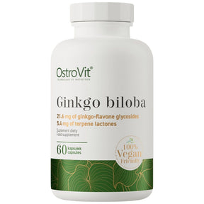 Ginkgo Biloba 90 mg / Vege - 60 capsules - Nutra Best Europe