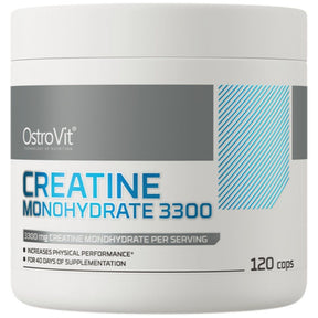 Creatine Monohydrate 3300 - 120 capsules - Nutra Best Europe