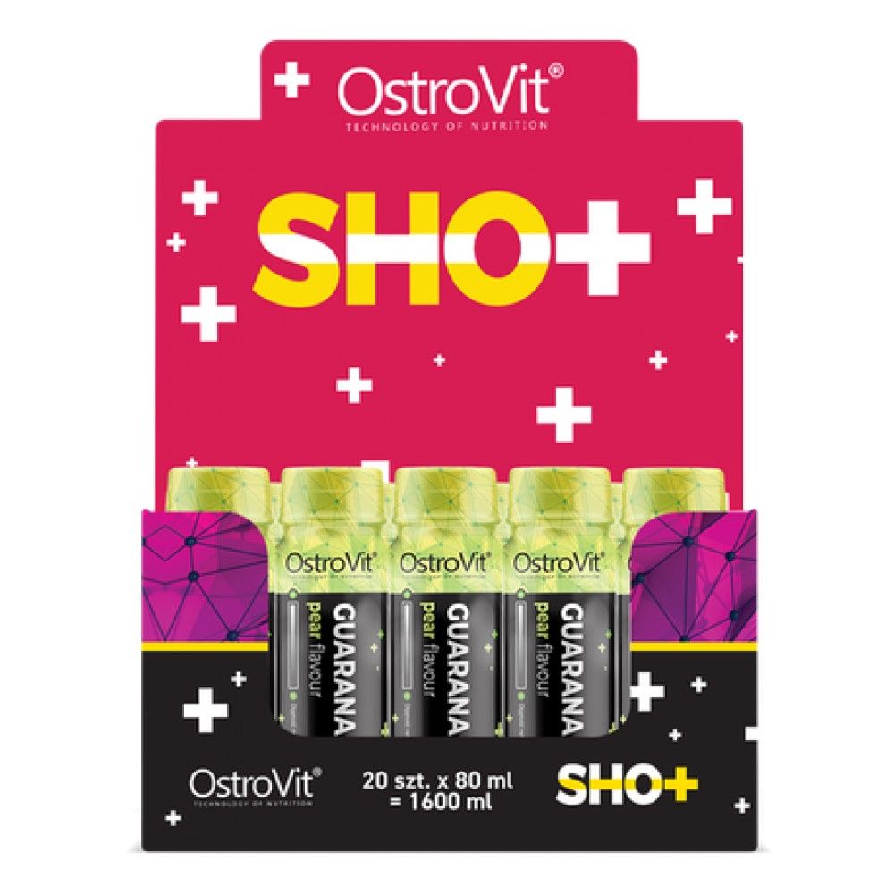Guarana Shot/με ginseng - 20 x 80 ml