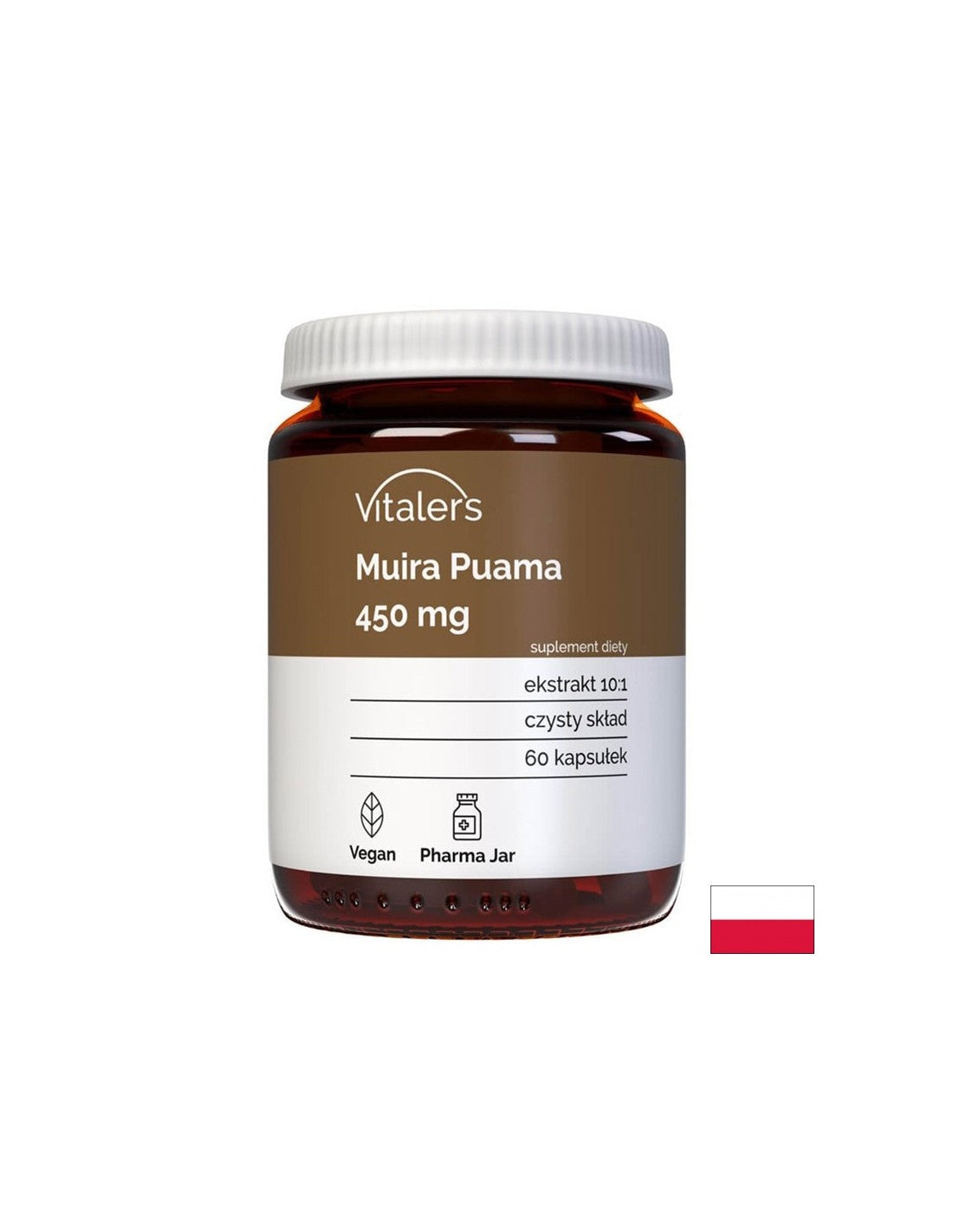 Φυσικό Αφροδισιακό - Muira Puama, 450 mg x 60 κάψουλες