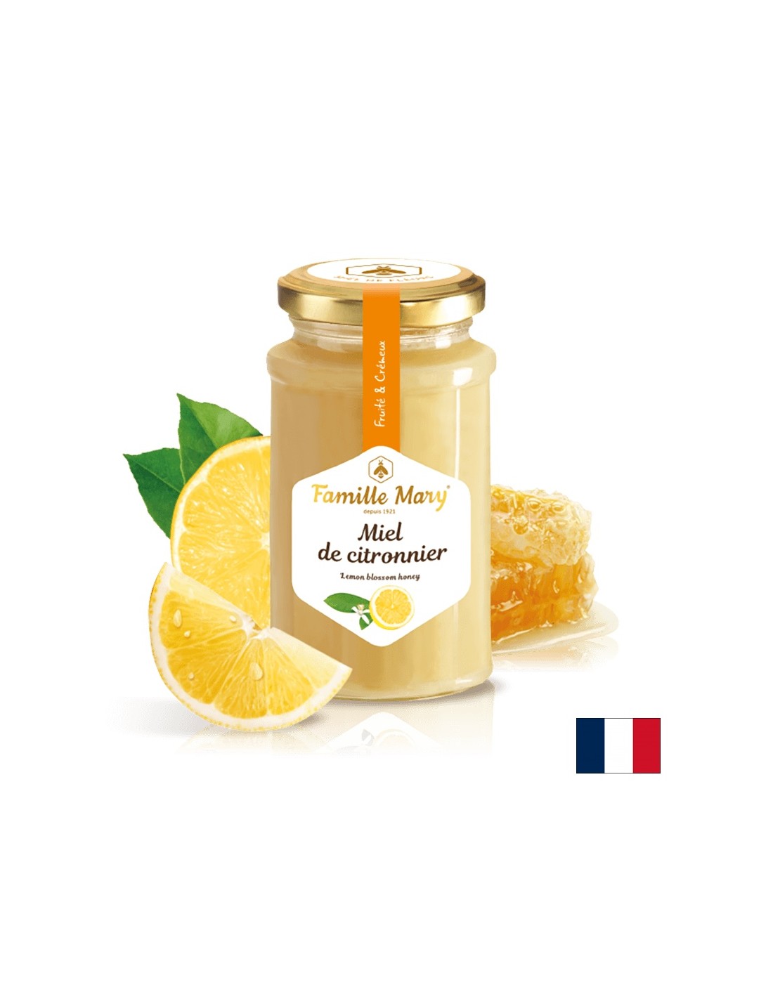 Miel de Citronnier/Lemon Tree Honey (από οπωρώνες στη Βαλένθια, Ισπανία), 360 G Famille Mary