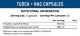 TUDCA + NAC | Το ήπαρ και το αντιοξειδωτικό στήριγμα 90 κάψουλες