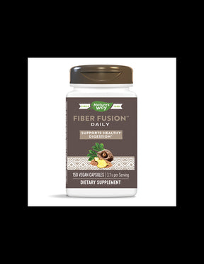 Dietary fiber - Detoxification and weight loss - Fiber Fusion, 150 capsules Nature's Way - Nutra Best Europe