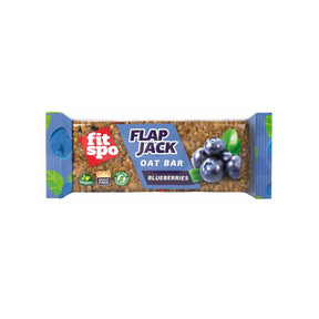 Flap Jack - Energy Oat Bar Blueberry x 80 grams - Nutra Best Europe