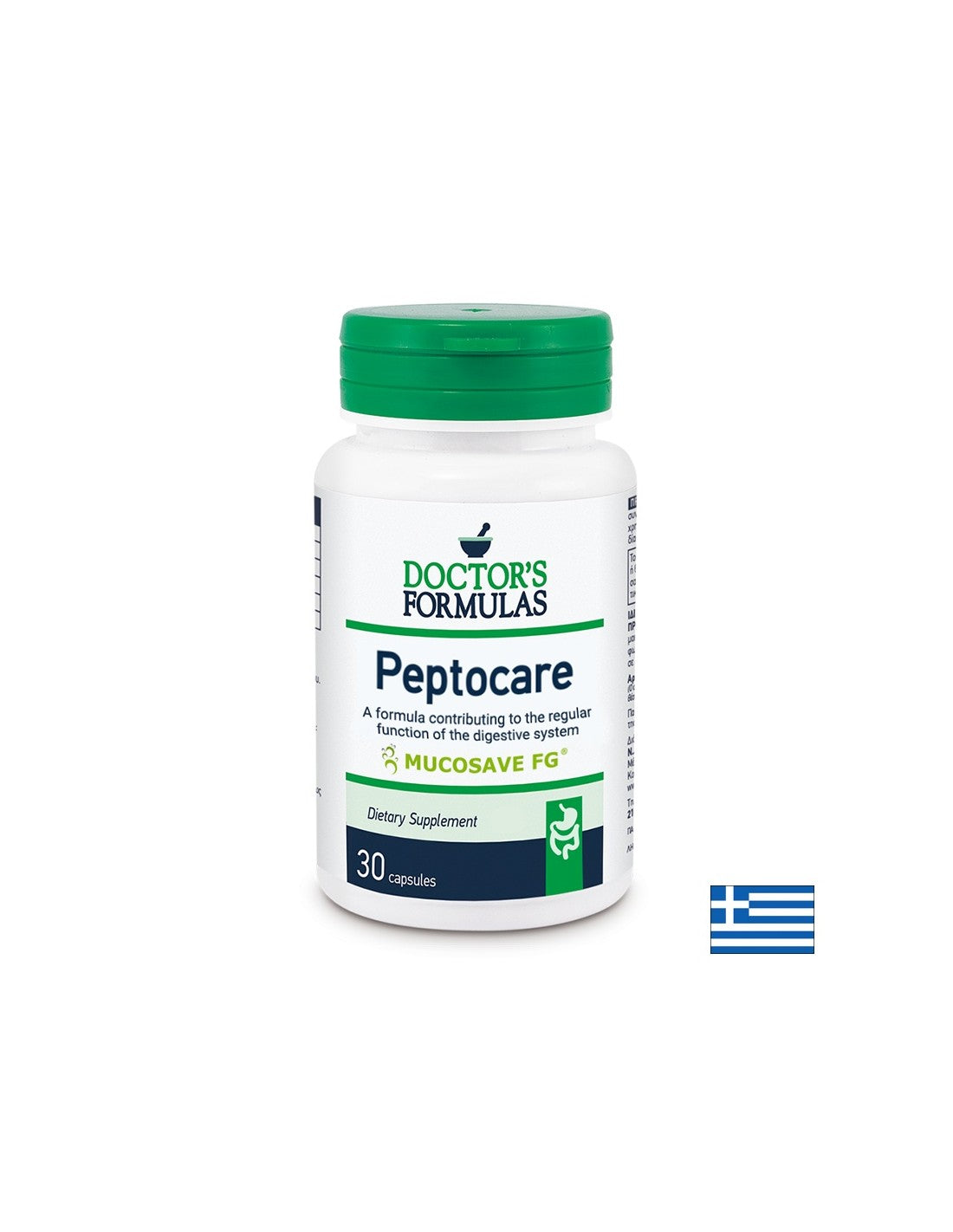 Φόρμουλα για καλή πέψη - Peptocare, 30 δισκία γιατρούς