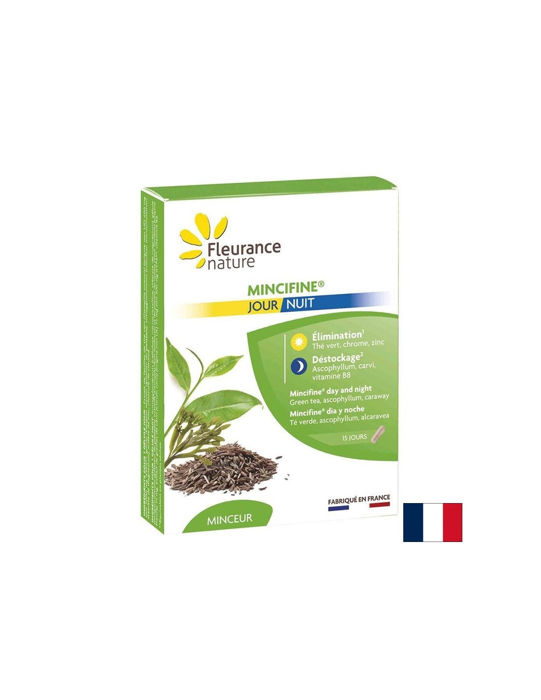 Mincifine® Ημέρα και Νυχτερινή φόρμουλα αδυνατίσματος, 30 κάψουλες