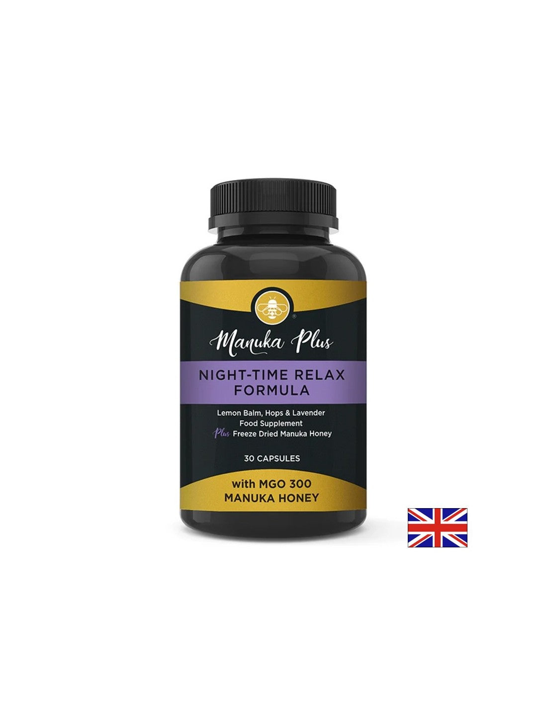 Φόρμουλα ύπνου και χαλάρωσης με μέλι manuka, 30 κάψουλες