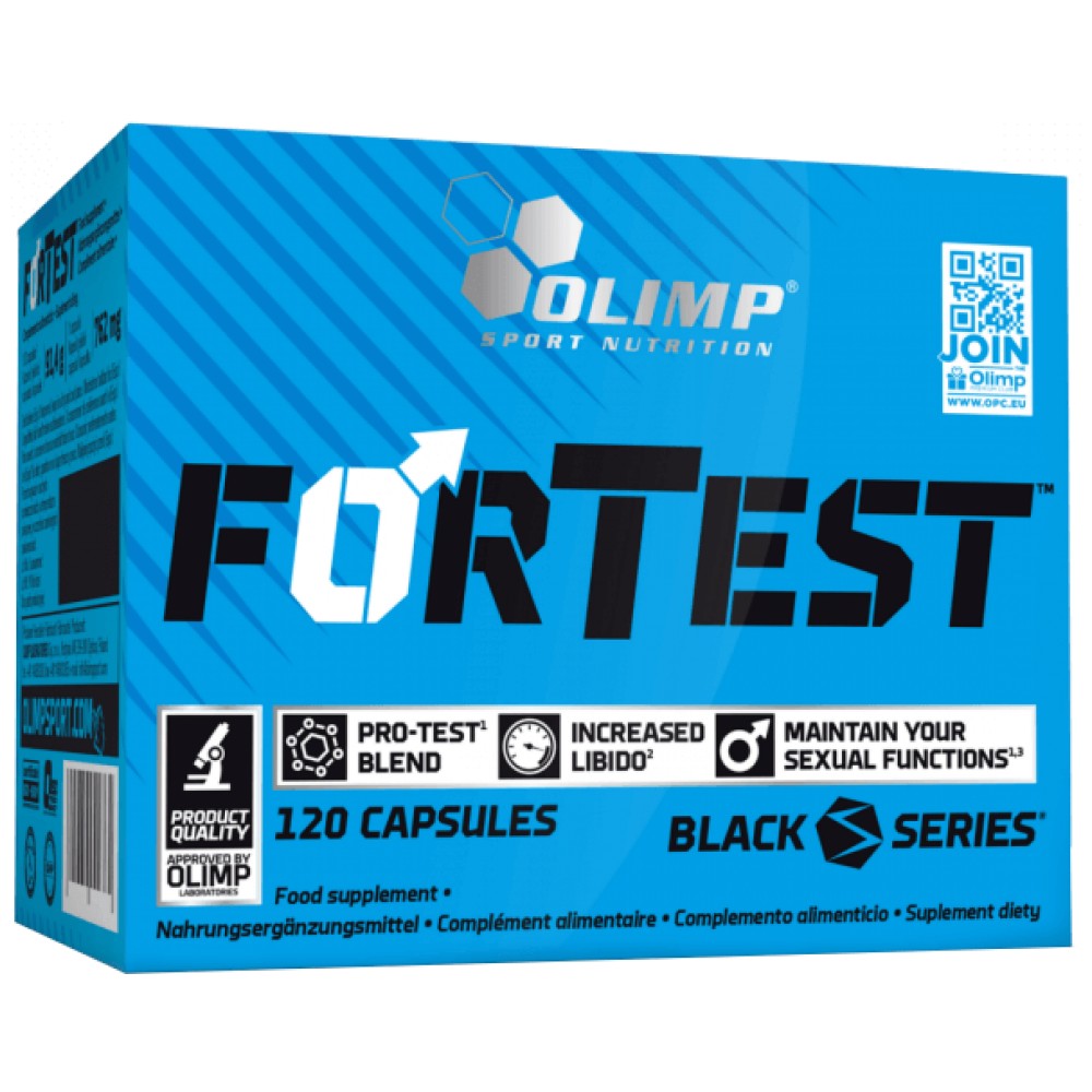 Booster Fortest/Pro τεστοστερόνης - 120 κάψουλες
