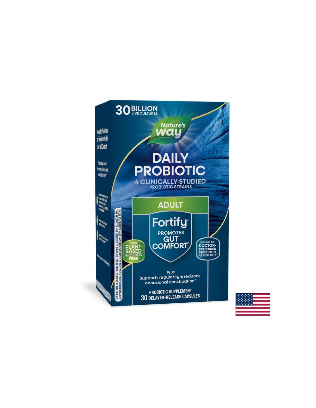 Fortify Daily 30 δισεκατομμύρια ενεργά προβιοτικά - 30 κάψουλες