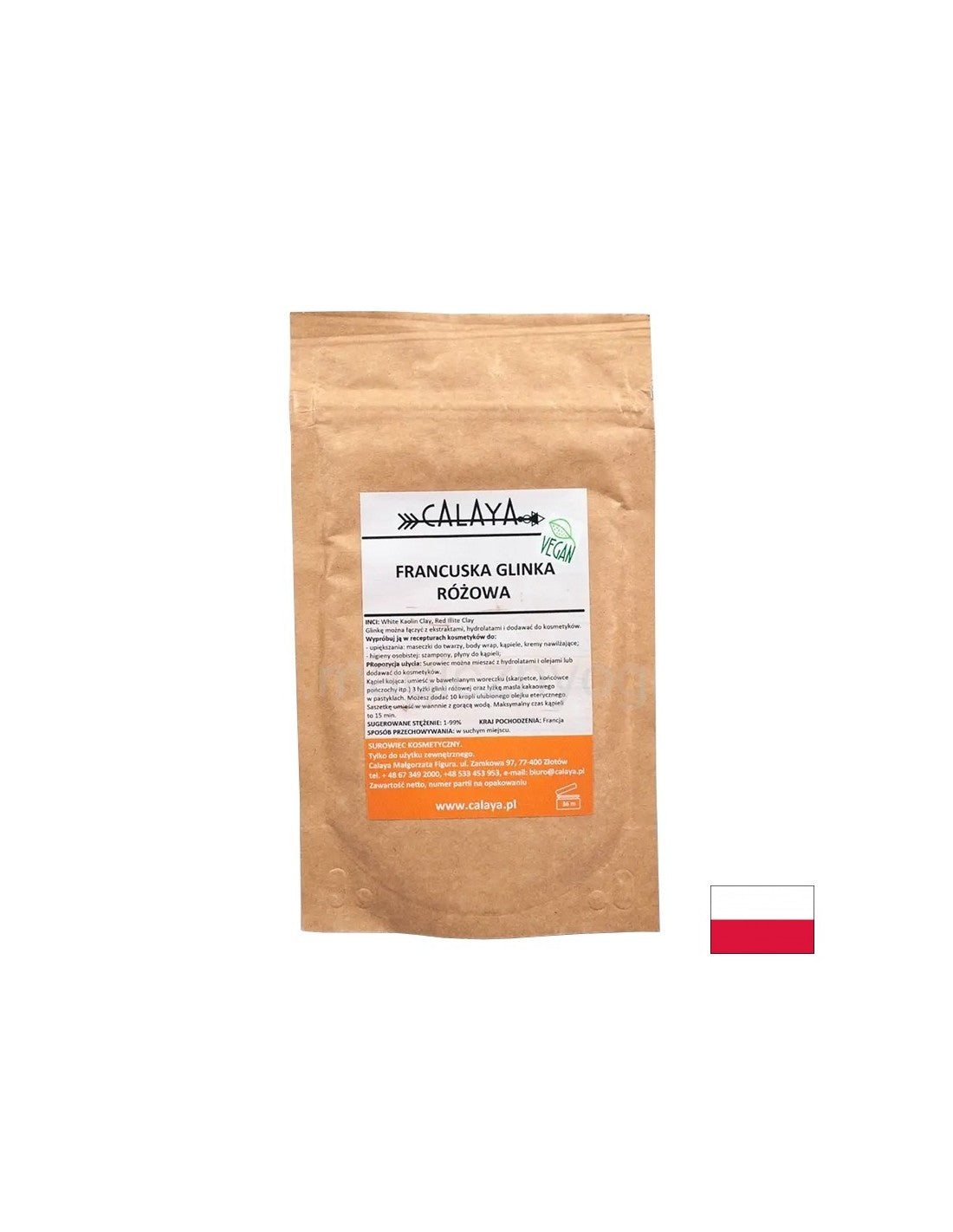 Γαλλικό ροζ πηλό, 100 g