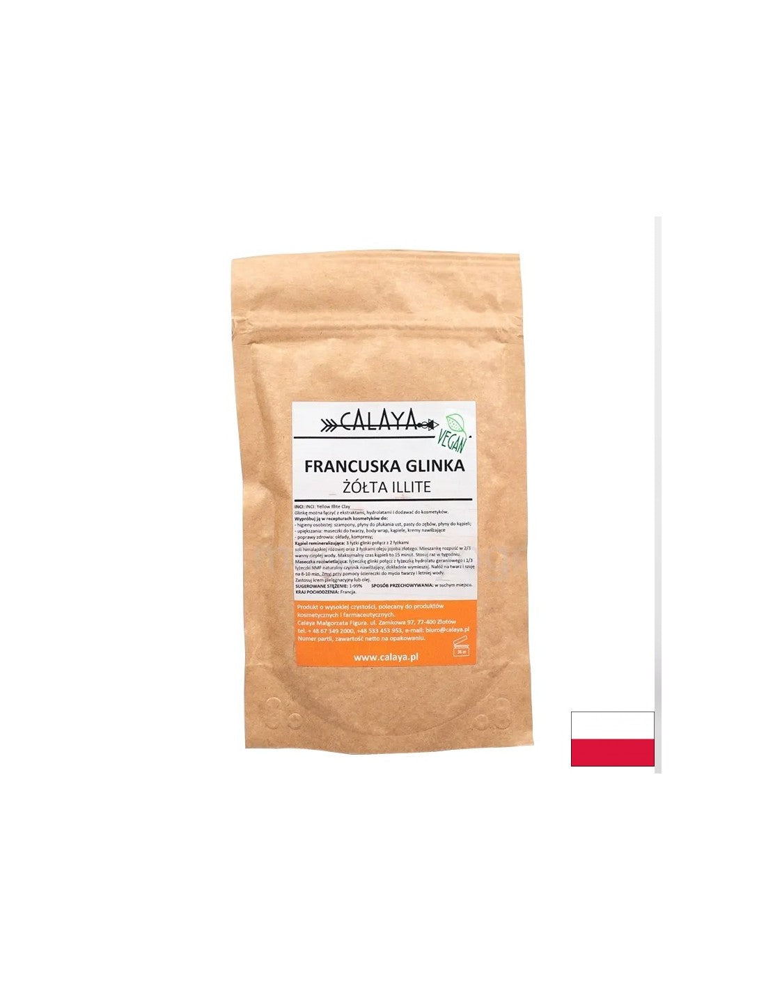 Γαλλικός κίτρινος πηλός, 100 g