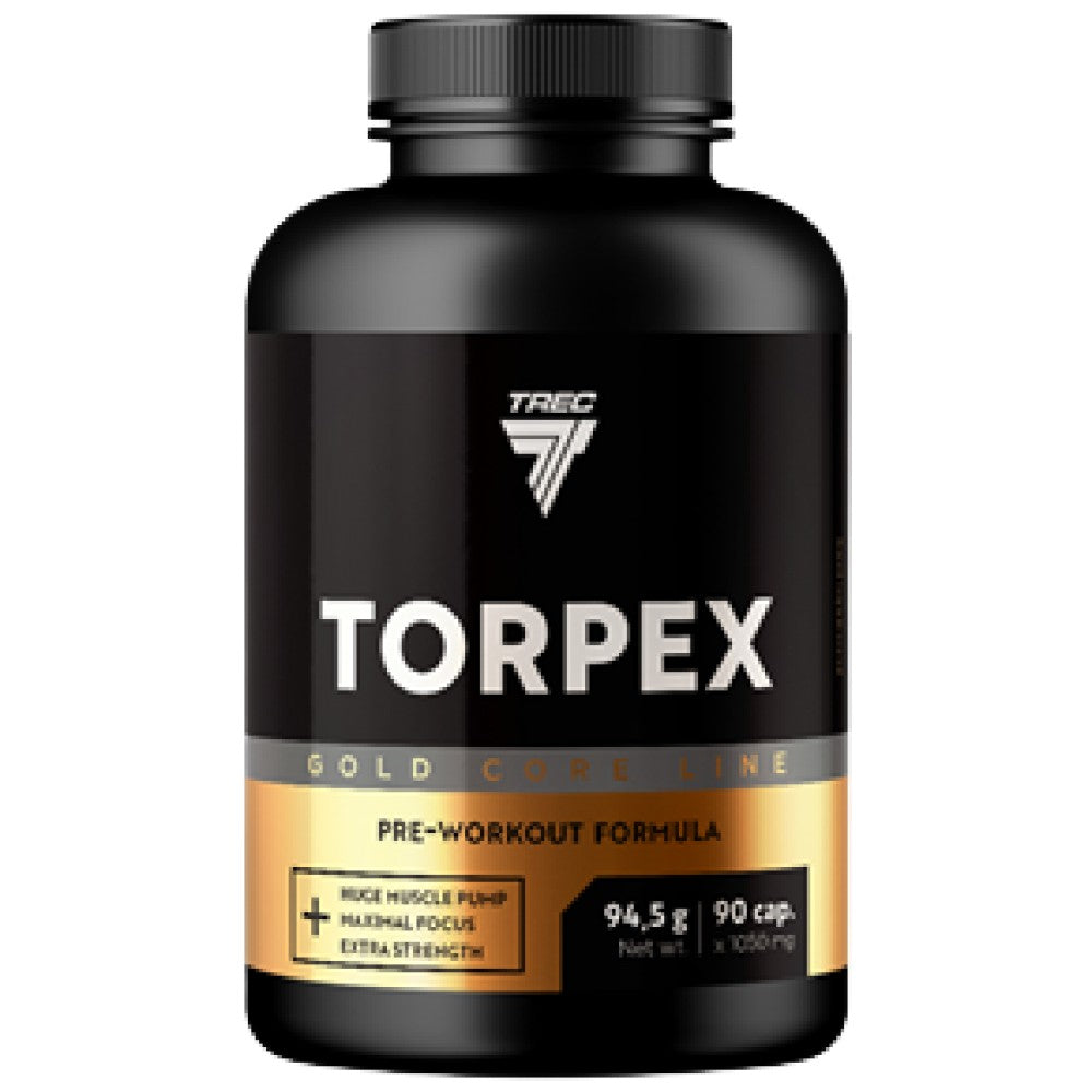 Χρυσός πυρήνας | Torpex Pre -Workout Formula - 90 κάψουλες