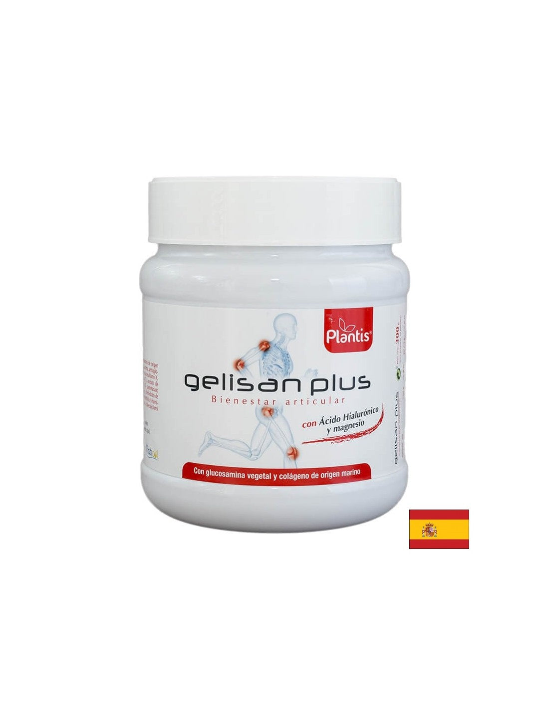 Υγιείς αρθρώσεις και όμορφο δέρμα - Geli<tc>san</tc> Plus Plantis® - Θαλάσσιο κολλαγόνο, φυτική γλυκοζαμίνη, υαλουρονικό οξύ, 300 g, σκόνη