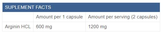 Arginine Maxx 1200 - 90 κάψουλες