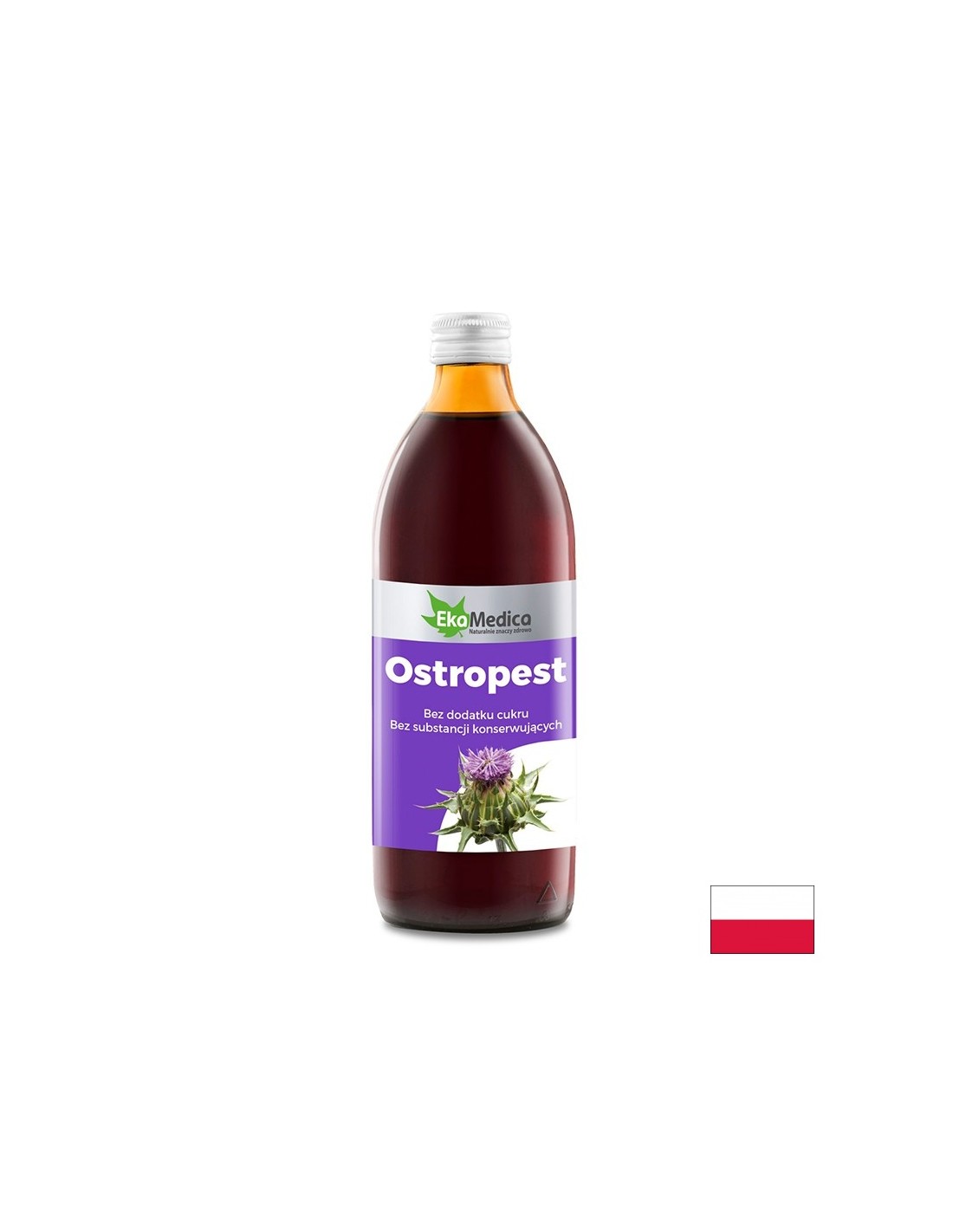 Ηπατική φροντίδα - γάλα Thistle, σιρόπι 500 ml Ekamedica