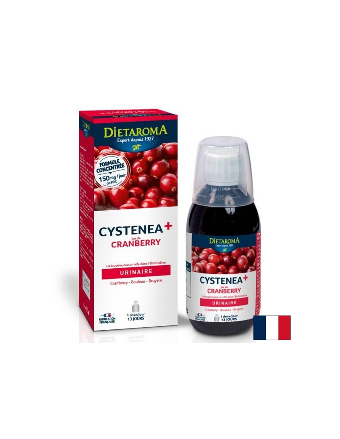 Η φροντίδα του ουροποιητικού συστήματος (Cranberry, White Birch και Heather) Cysténéa +, 200 ml