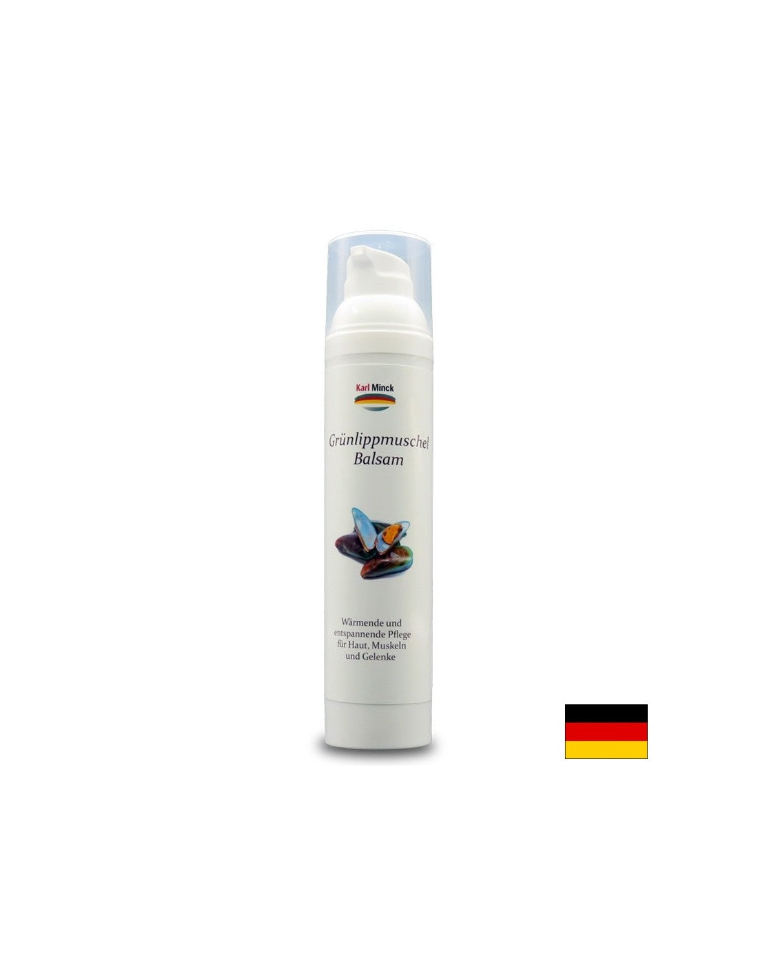 Grünlippmuschel-Balsam - Πράσινο χειλικό Μύδι Βάλσαμο, 100 ml <tc>Karl Minck</tc>