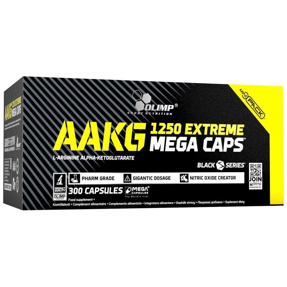 Aakg Extreme 1250 Mega Caps - 300 κάψουλες