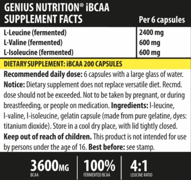 IBCAA - 200 κάψουλες