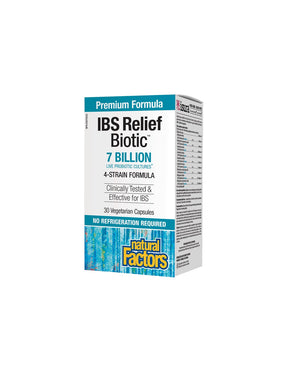 IBS Relief Biotic™ | 7 Billion Live Cultures, 4 Strains - 30 capsules - Nutra Best Europe