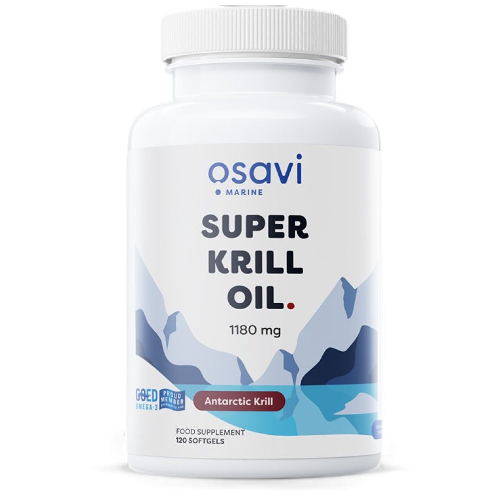 Super Krill Oil 1180 mg - 120 κάψουλες γέλης