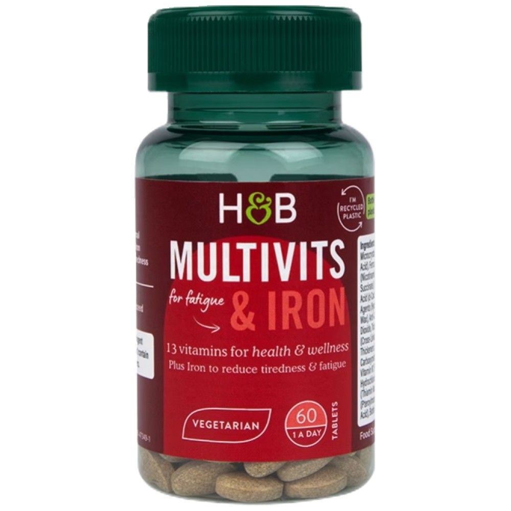Multivits & Iron - 60 δισκία