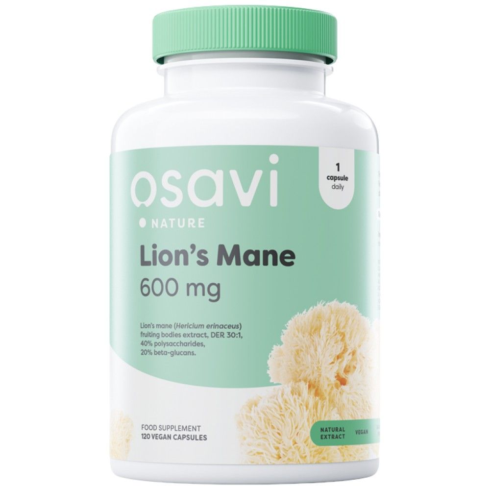 Χαίτη Lion 600 mg - 120 κάψουλες