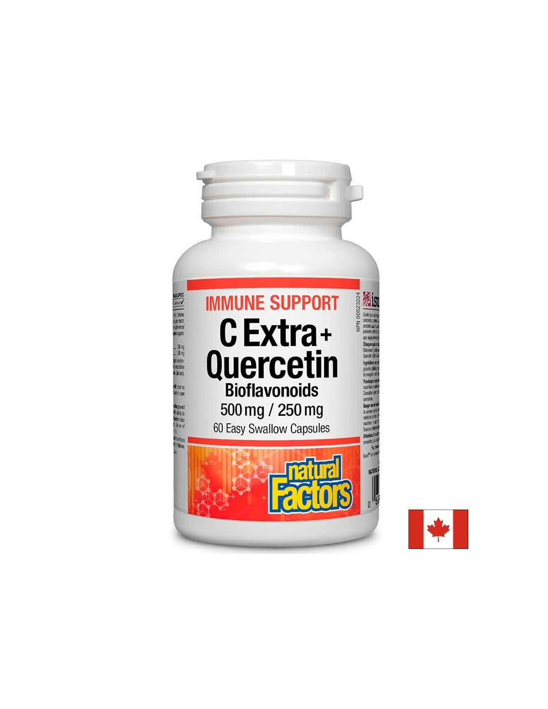 Βιταμίνη C επιπλέον + quercetin 250 mg - 60 κάψουλες