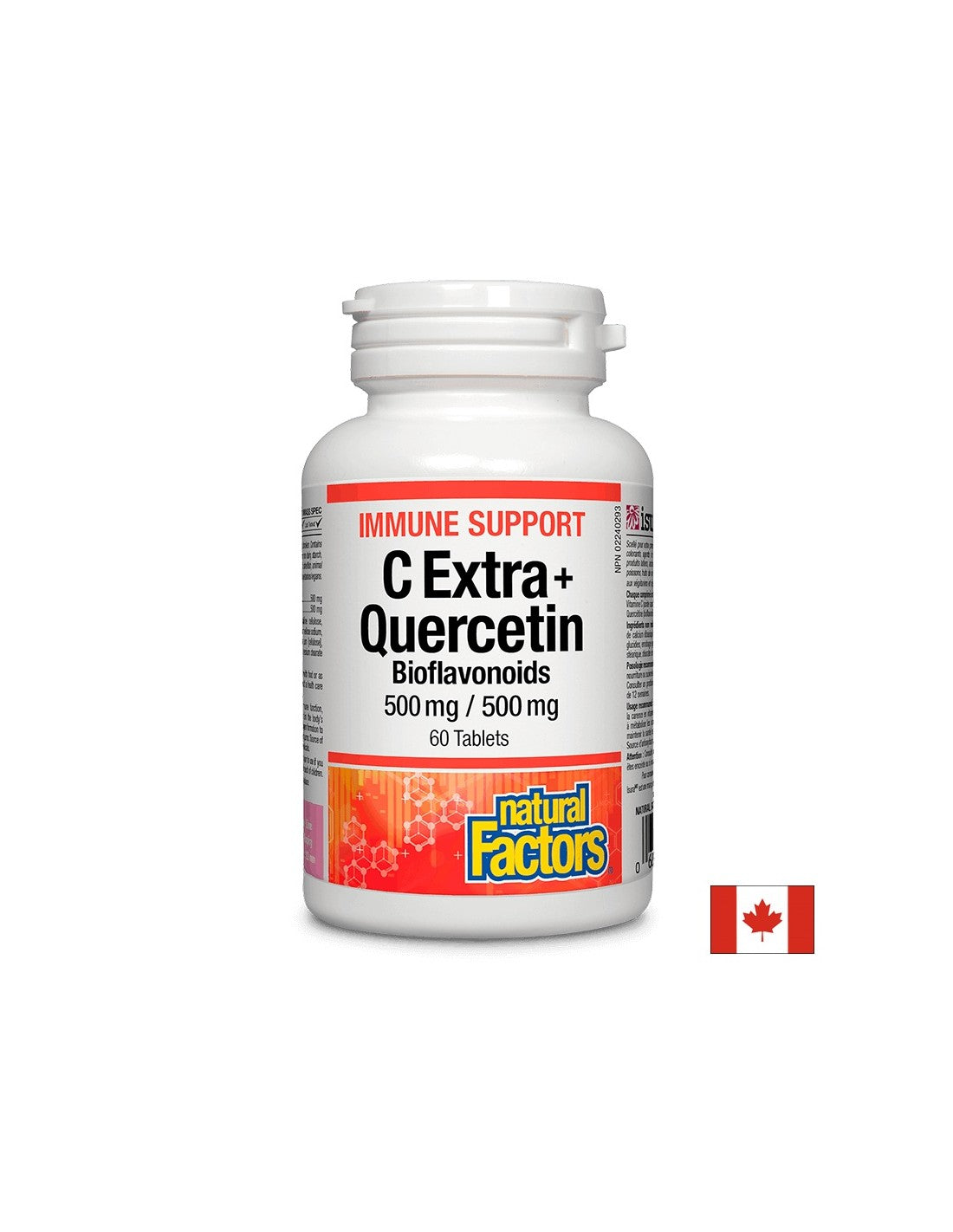 Ανοσοποιητική υποστήριξη C Extra + Quercetin 500 mg - 60 δισκία
