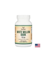White Willow (φλοιός) - Για φλεγμονή και πόνο, 400 mg, 120 κάψουλες για 4 μήνες πρόσληψης