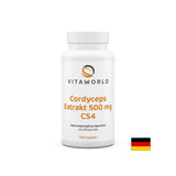 Ανοσότητα - CORDYCEPS MASHROOM EXTRACT CS4, 500 mg x 100 κάψουλες