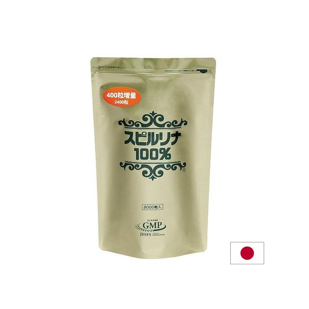Ιαπωνική Spirulina 100% - Αποτοξίνωση και ανοσία, 2400 δισκία