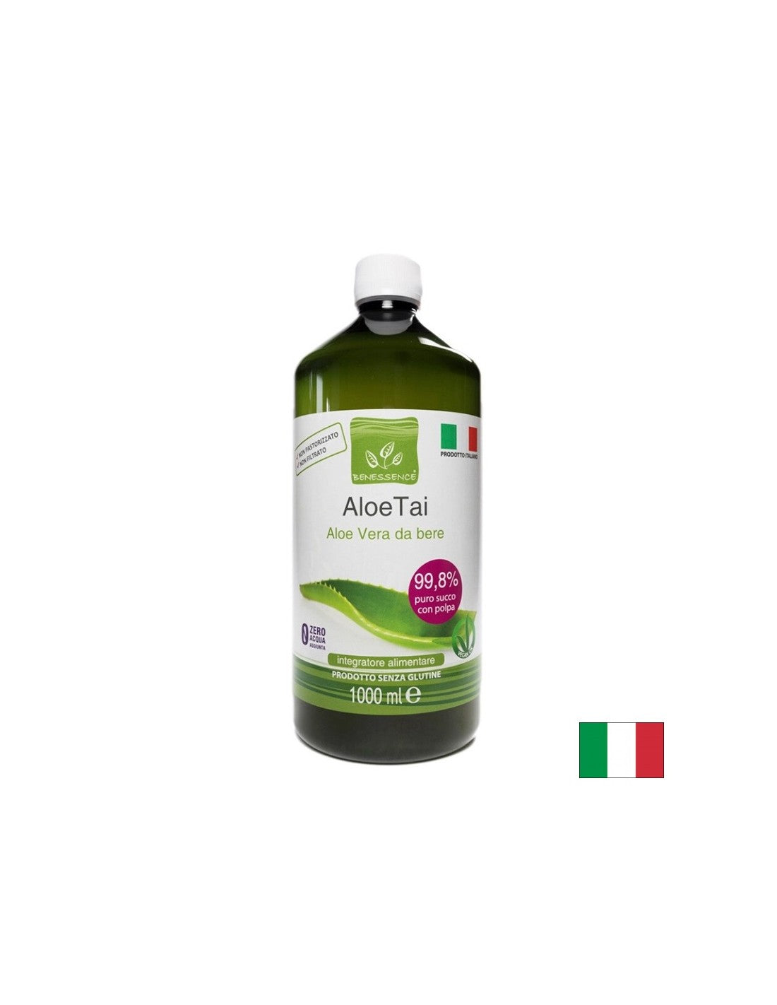 Aloe Vera (χυμός φύλλων και πολτός) - Ανοσία και πέψη, 1 λίτρο, 20 δόσεις