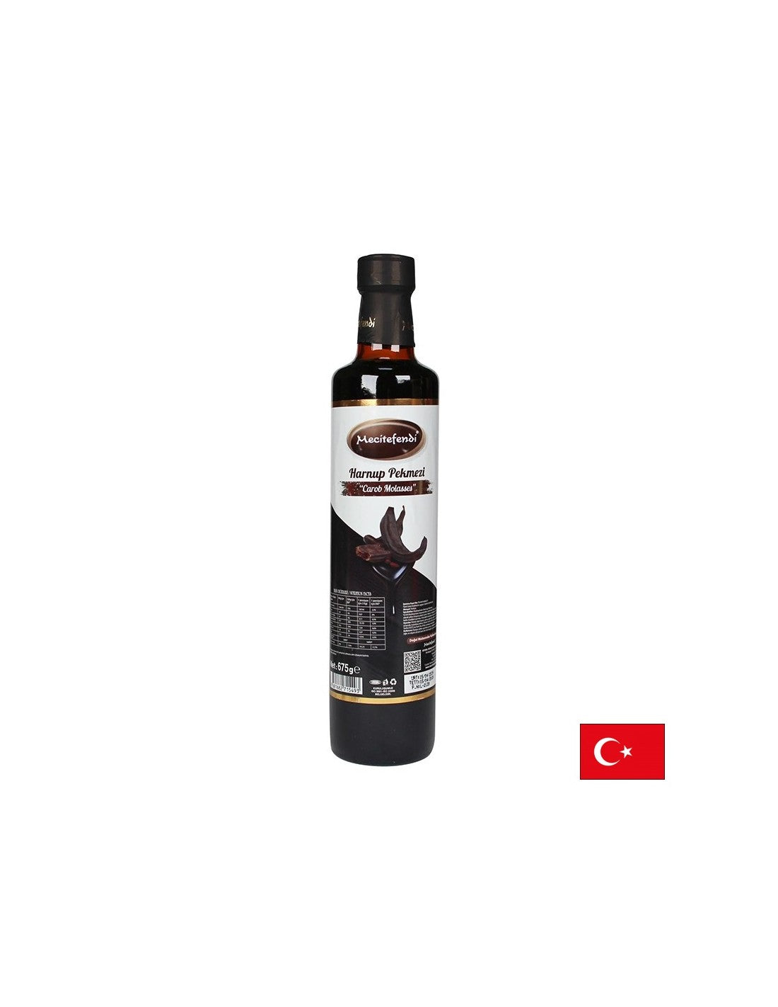 Μελάσα Carob - πέψη, μεταβολική και οστική υγεία για άμεση κατανάλωση ή γεύση γλυκών και ποτών, 675 g