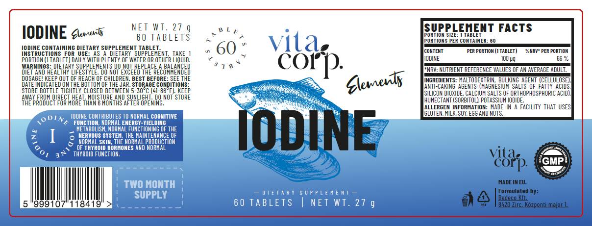 Ιώδιο 100 mcg - 60 δισκία