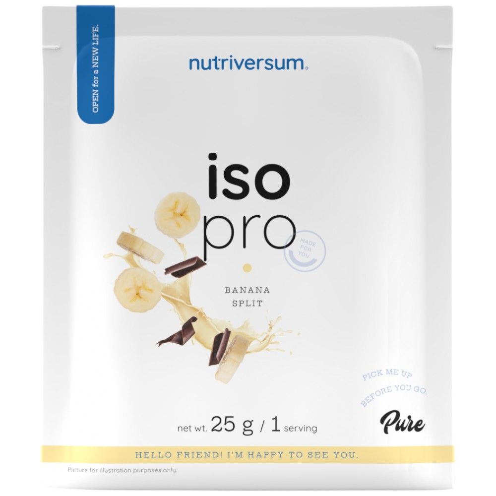ISO Pro Pure Whey | Απομόνωση με σύστημα Ν -Ζύμ - 25 γραμμάρια