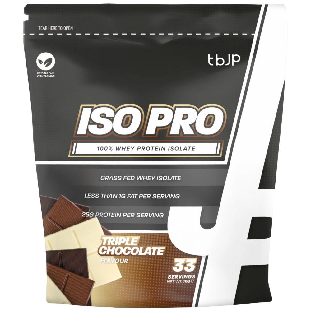 ISO PRO | 100% προϊόν απομόνωσης πρωτεΐνης ορού γάλακτος - 1000 γραμμάρια