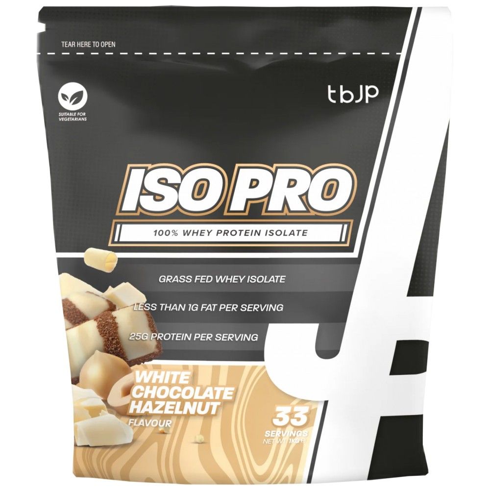 ISO PRO | 100% προϊόν απομόνωσης πρωτεΐνης ορού γάλακτος - 1000 γραμμάρια