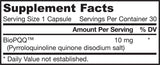 PQQ 10 mg - 30 κάψουλες