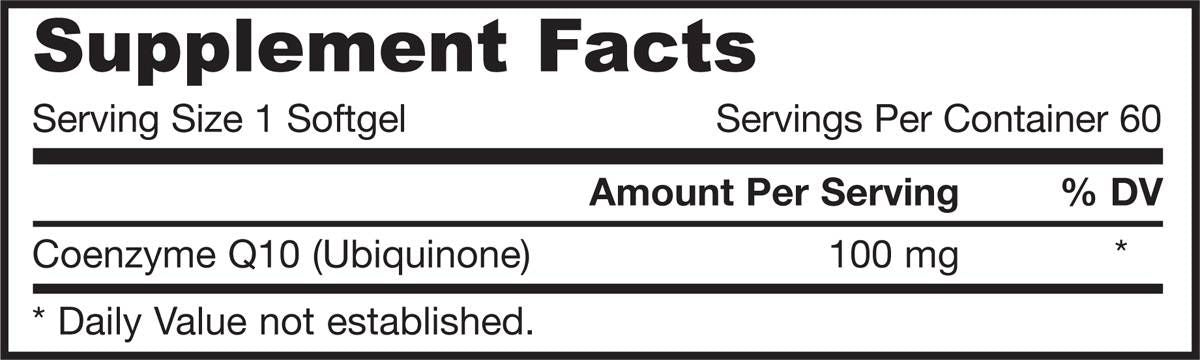 Q-ABSORB-Q10 100 mg-60 κάψουλες πηκτής