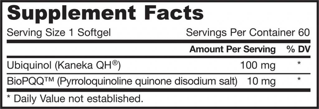 QH + PQQ (ubiquinol + pyrroloquinoline quinone) - 60 г г к ka куии