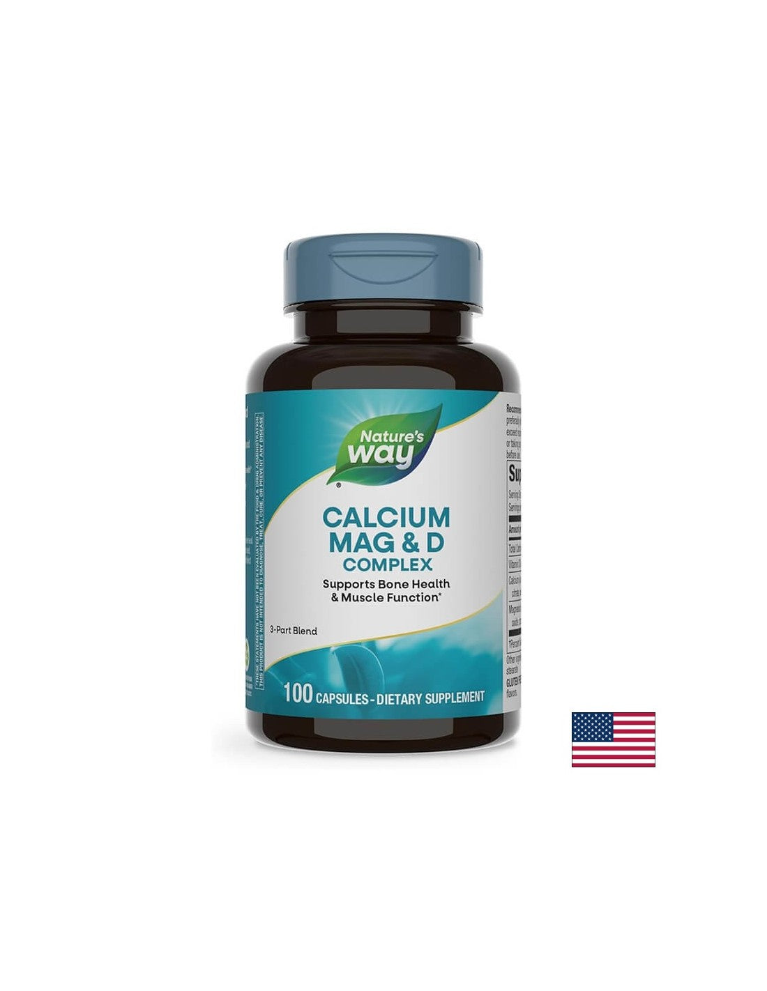 Ασβέστιο, Mag & Vit D - 100 κάψουλες