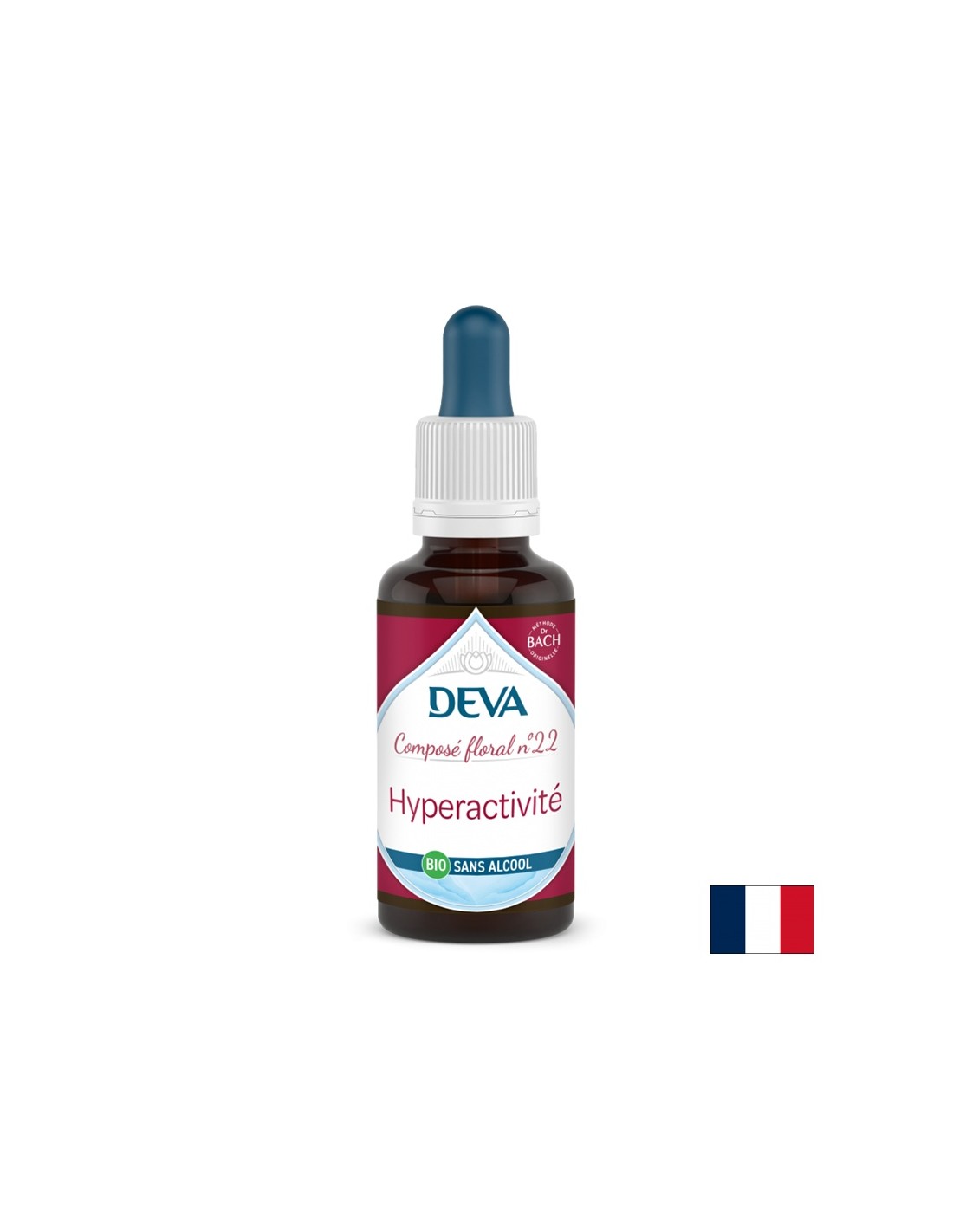 Υπερκινητικότητα, floral essences, Bach Drops No. 22 (χωρίς αλκοόλ), 30 ml