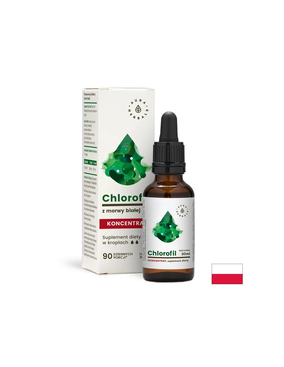 Αποτοξίνωση - Χλωροφύλλη, σταγόνες 30 ml <tc>Aura Herbals</tc>