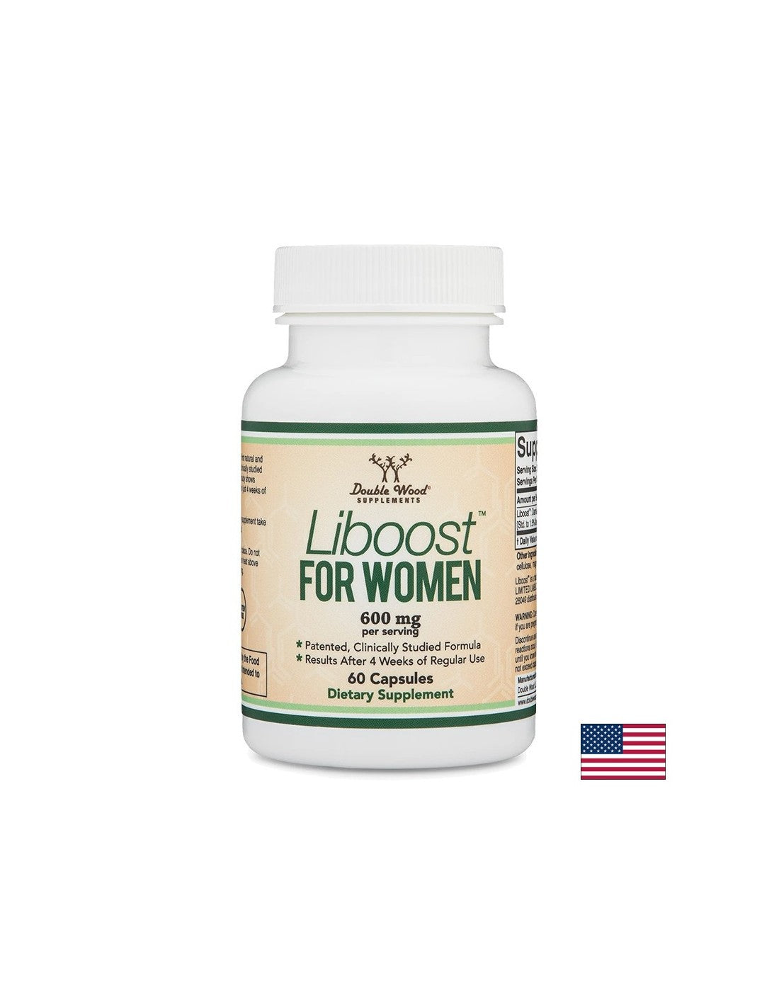 Ορμονικά προβλήματα - Liboost™ Damiana, 60 κάψουλες <tc>Double Wood</tc>